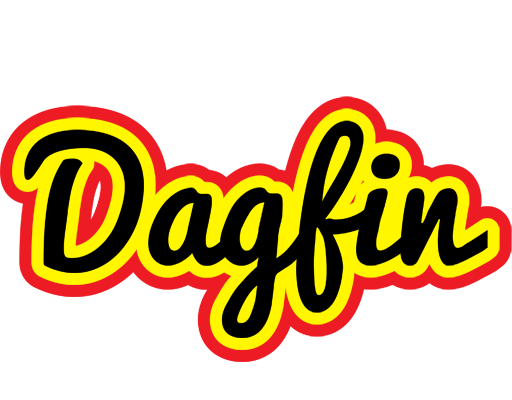 Dagfin flaming logo