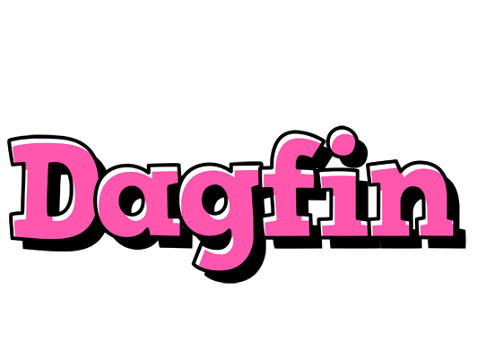 Dagfin girlish logo