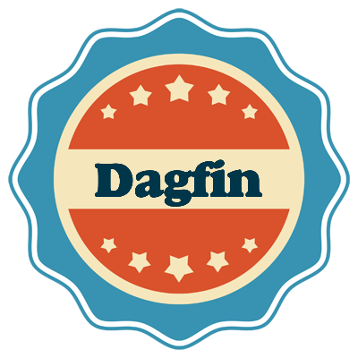 Dagfin labels logo