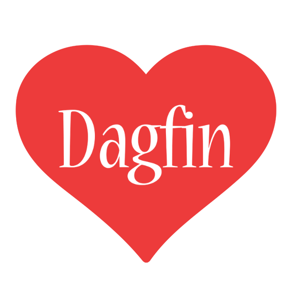 Dagfin love logo