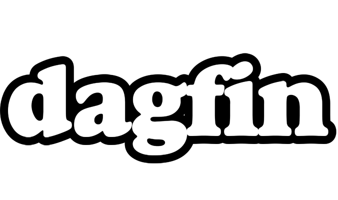 Dagfin panda logo