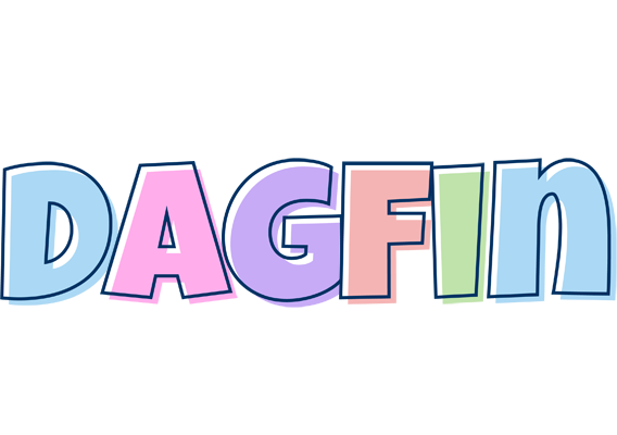 Dagfin pastel logo