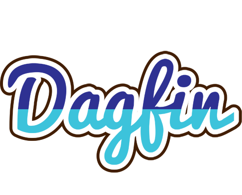 Dagfin raining logo