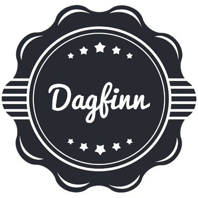 Dagfinn badge logo