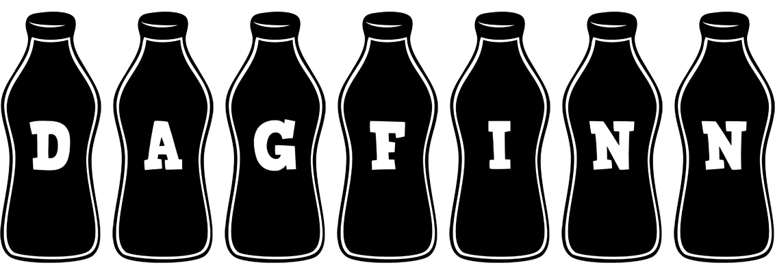 Dagfinn bottle logo