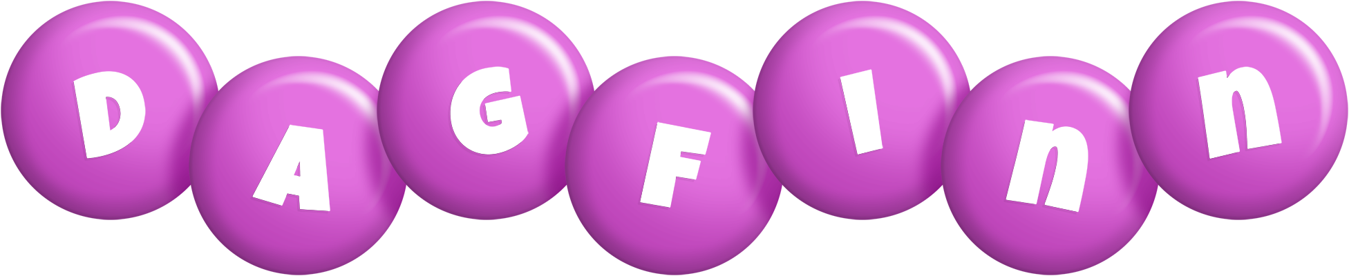 Dagfinn candy-purple logo