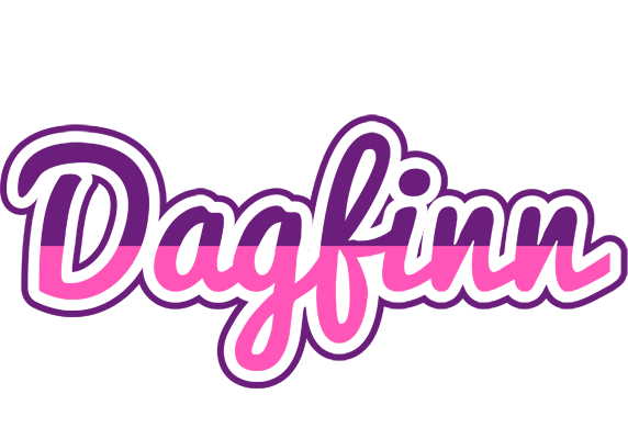 Dagfinn cheerful logo