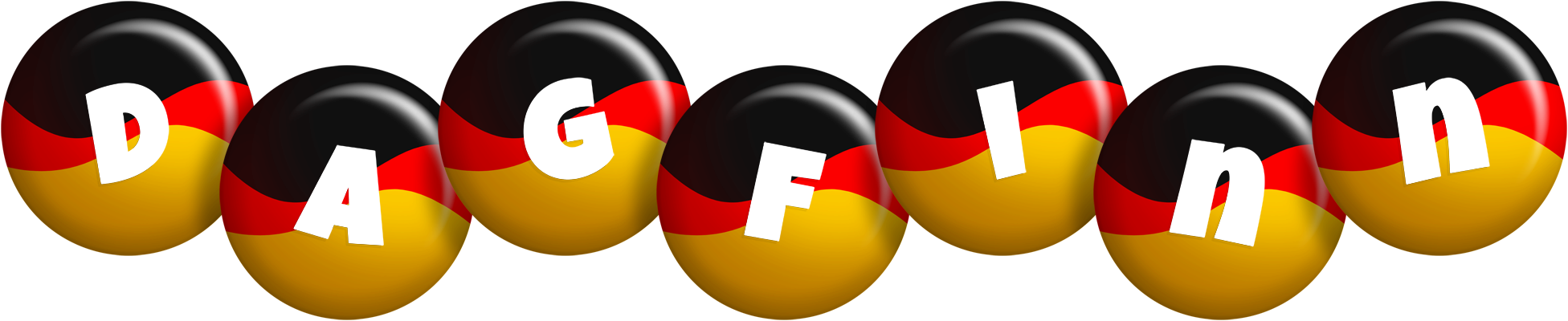 Dagfinn german logo