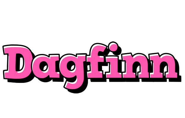Dagfinn girlish logo