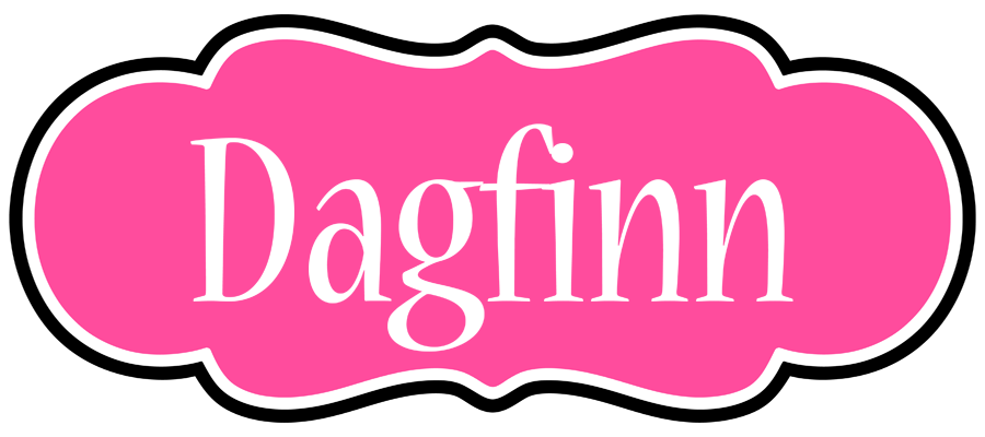 Dagfinn invitation logo
