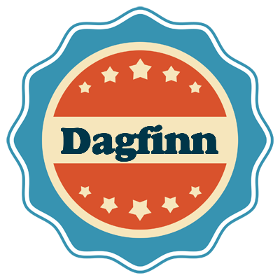 Dagfinn labels logo