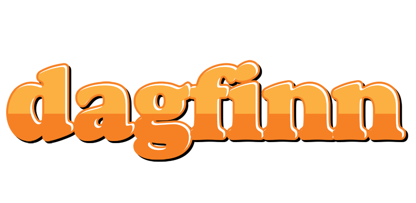 Dagfinn orange logo