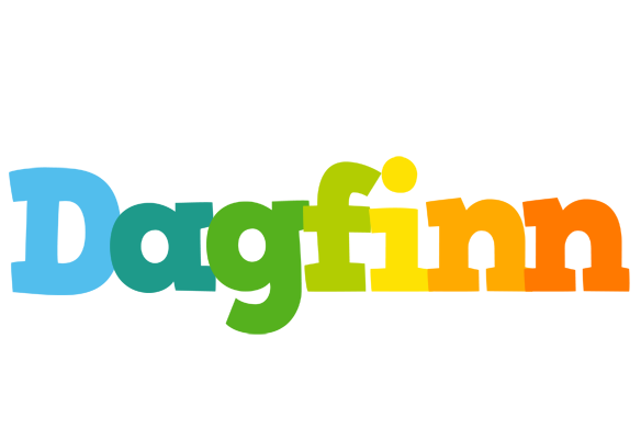 Dagfinn rainbows logo