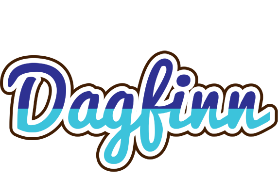Dagfinn raining logo