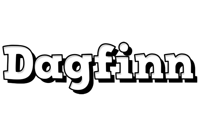 Dagfinn snowing logo