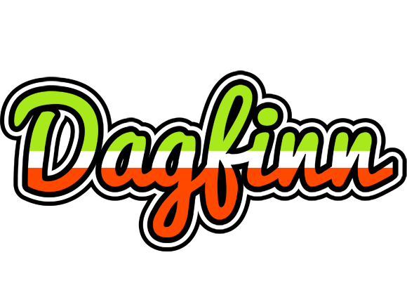 Dagfinn superfun logo
