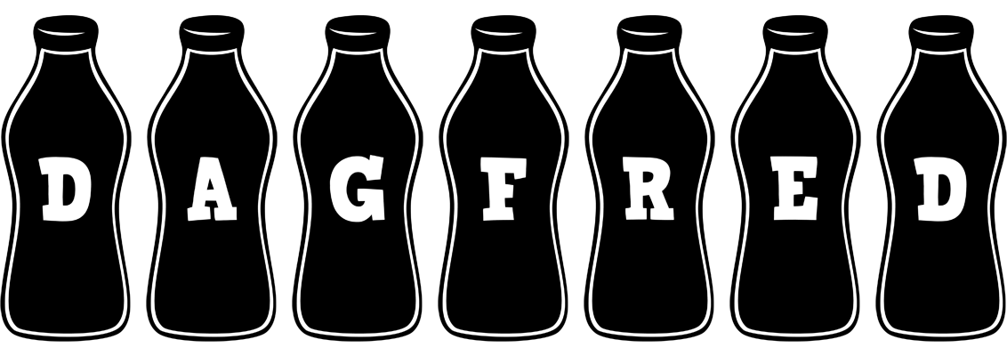 Dagfred bottle logo