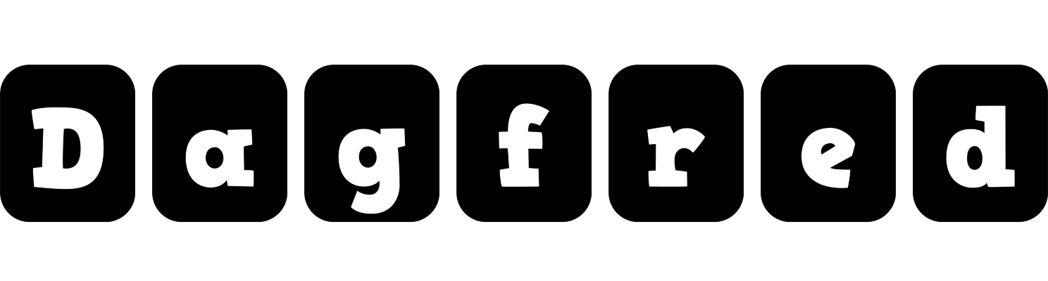 Dagfred box logo