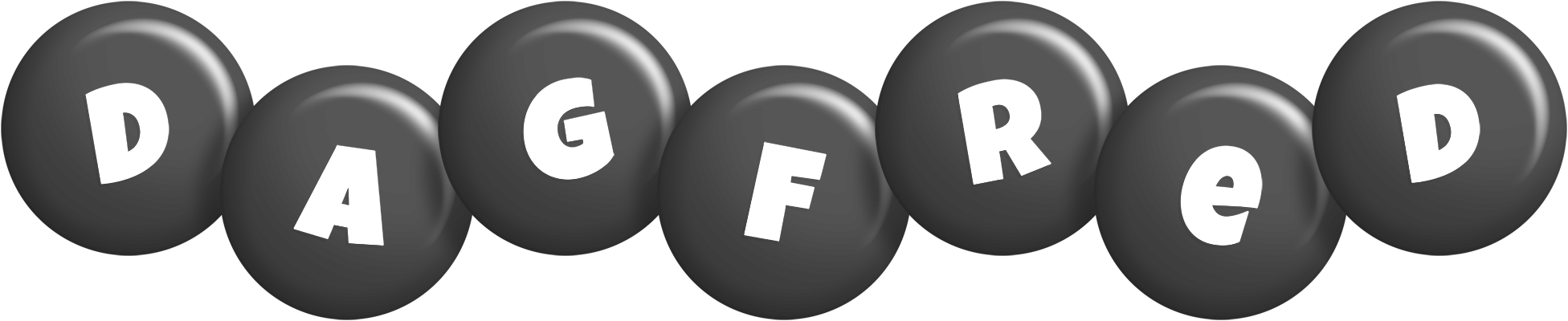 Dagfred candy-black logo