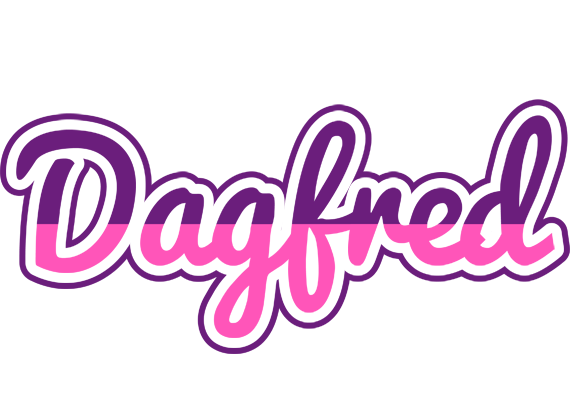 Dagfred cheerful logo