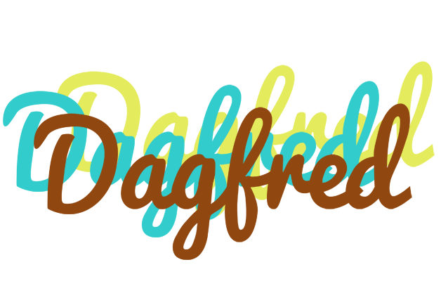 Dagfred cupcake logo