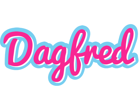 Dagfred popstar logo