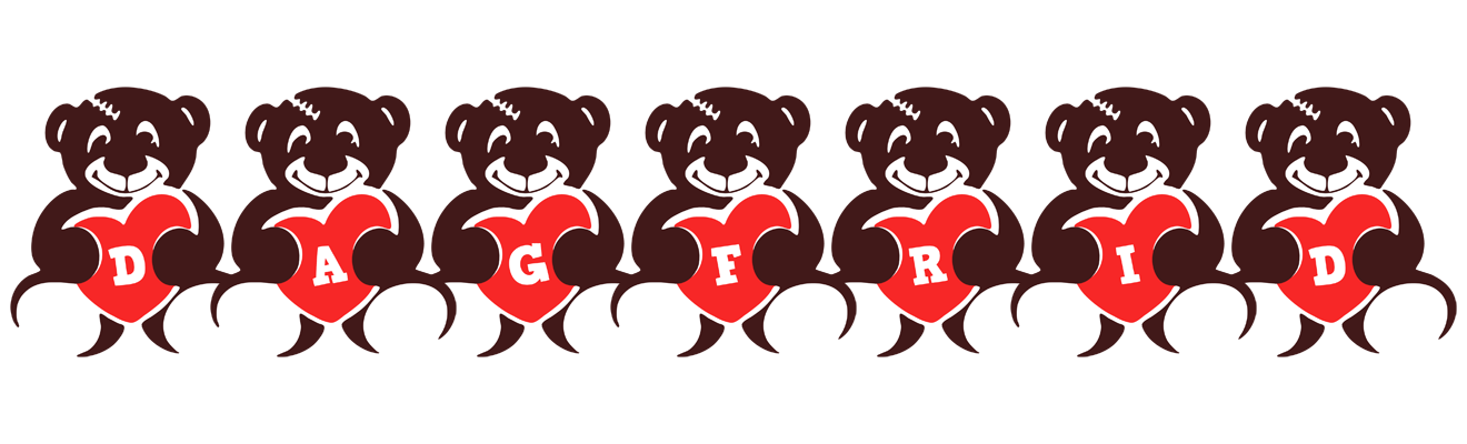 Dagfrid bear logo