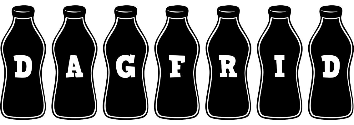 Dagfrid bottle logo