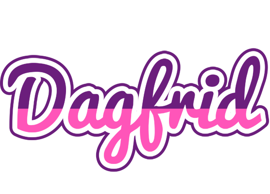 Dagfrid cheerful logo