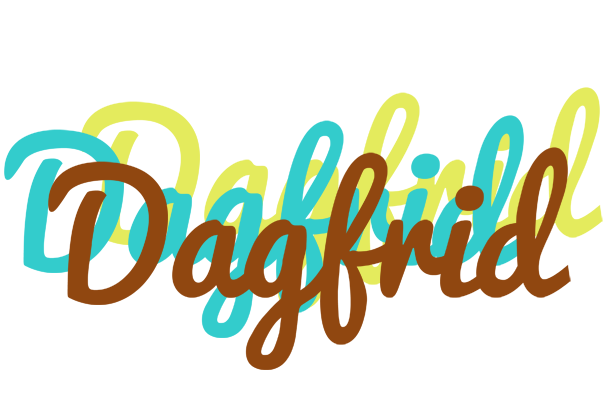 Dagfrid cupcake logo