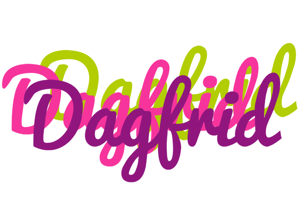 Dagfrid flowers logo