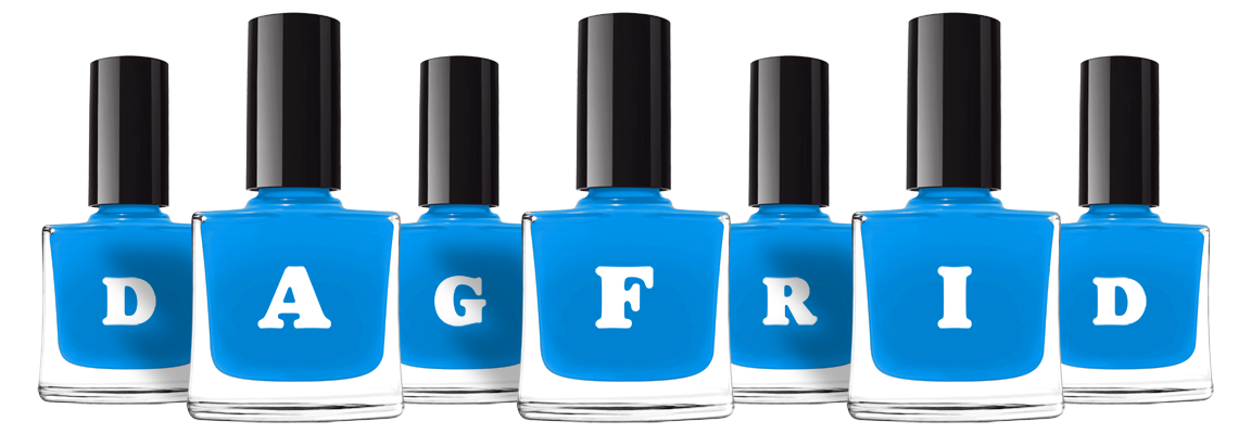 Dagfrid glossy logo