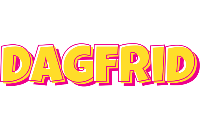 Dagfrid kaboom logo