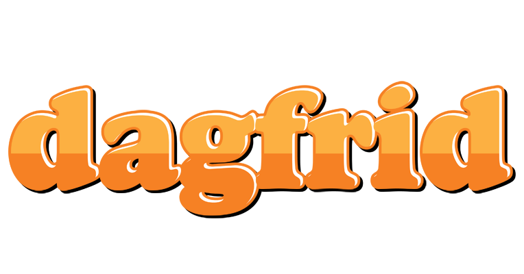 Dagfrid orange logo