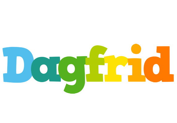 Dagfrid rainbows logo