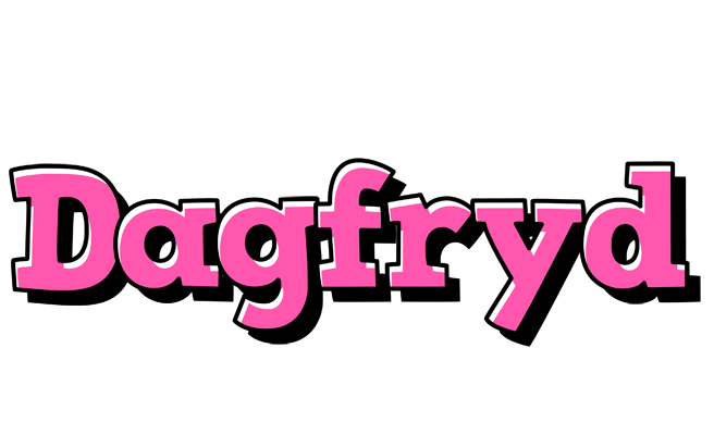 Dagfryd girlish logo