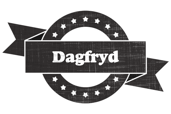 Dagfryd grunge logo