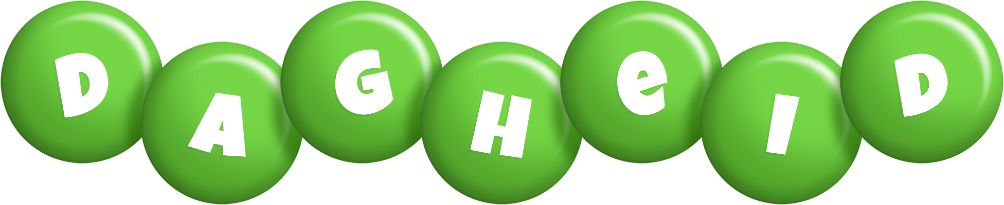 Dagheid candy-green logo