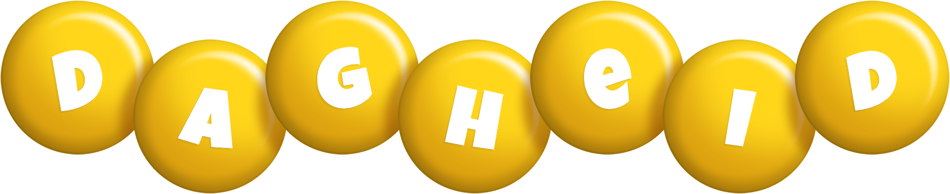Dagheid candy-yellow logo
