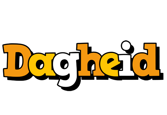 Dagheid cartoon logo