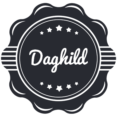 Daghild badge logo