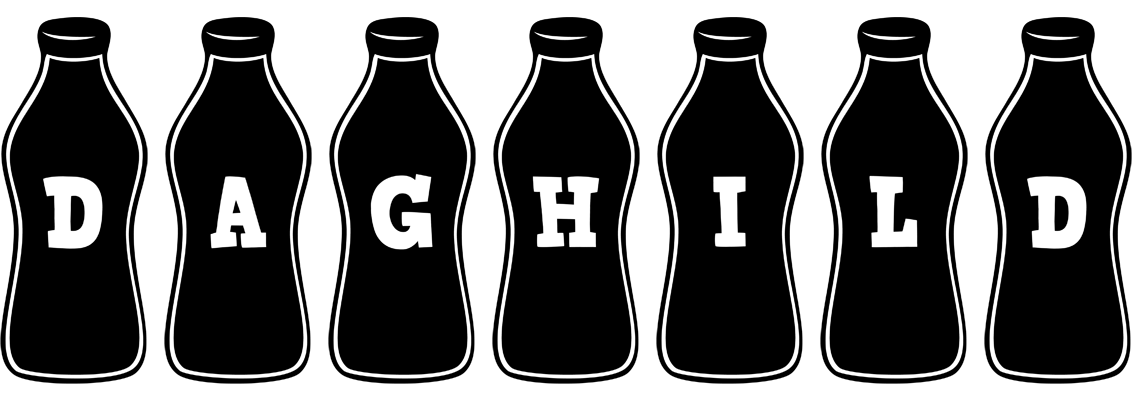 Daghild bottle logo
