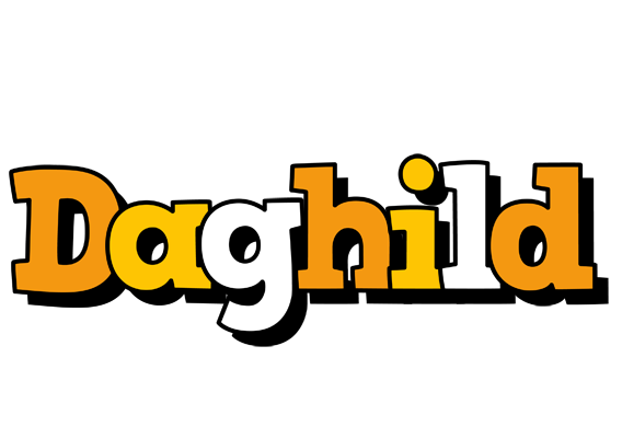 Daghild cartoon logo