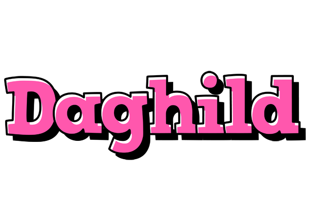 Daghild girlish logo
