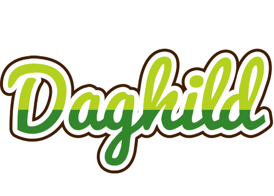 Daghild golfing logo