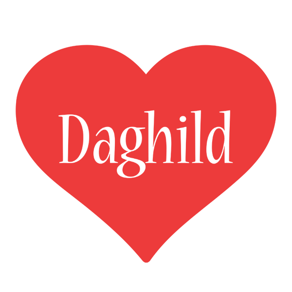 Daghild love logo