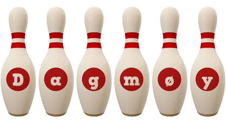 Dagmøy bowling-pin logo