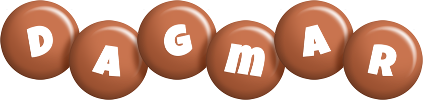 Dagmar candy-brown logo