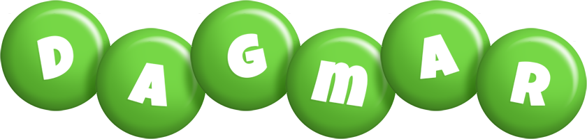 Dagmar candy-green logo