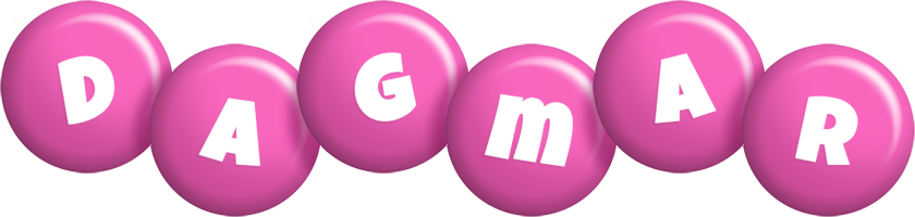 Dagmar candy-pink logo